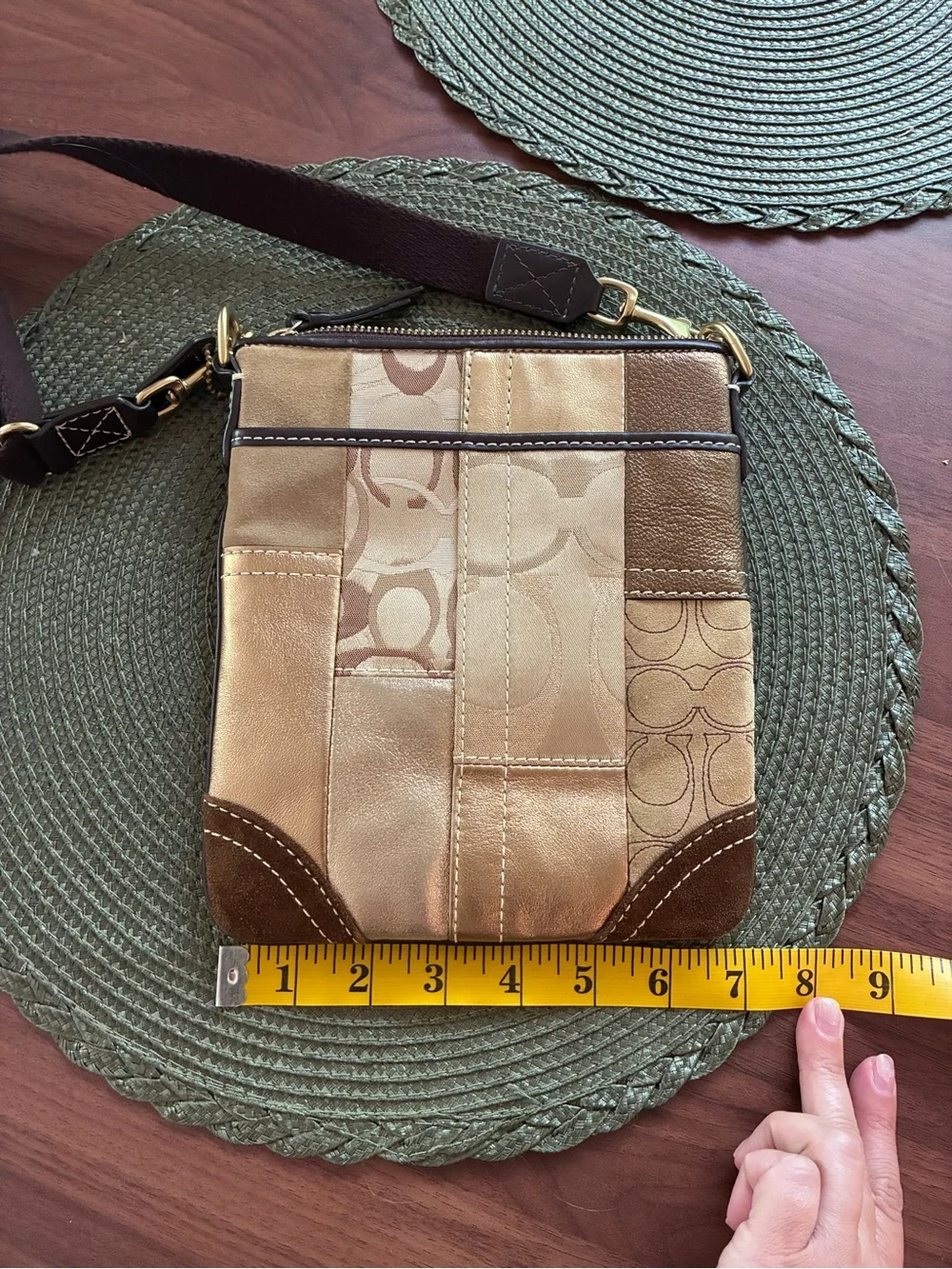 Coach compact crossbody